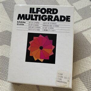 Ilford Multigrade 3.5" x 3.5" Set of 12 Filters EUC
